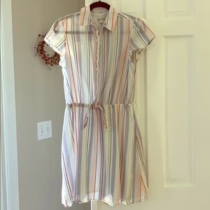 J. Crew: Striped Mini Dress